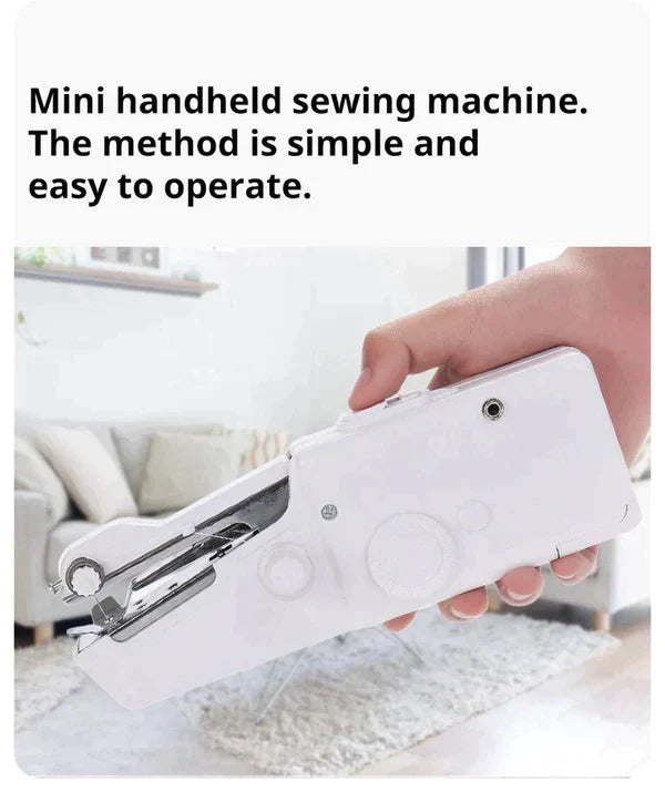 ماكينة خياطة محمولة صغيرة لاسلكية